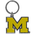 Michigan Wolverines Enameled Key Chain
